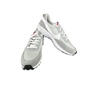 Nike Waffle Debut Sneakers Mens 9.5 Womens 11 Grey Fog/White-Light Smoke Grey
